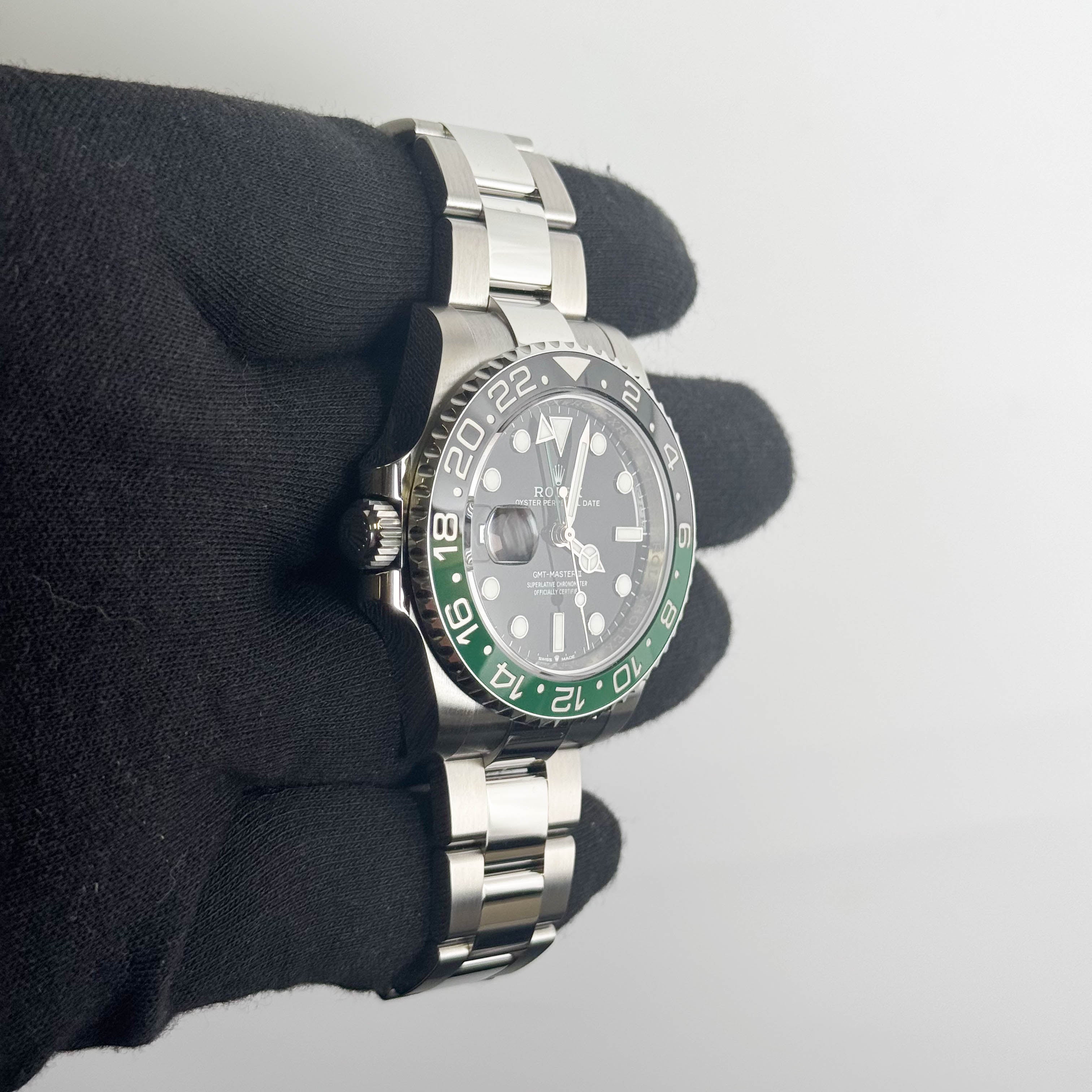 Rolex GMT-Master II 40mm Black Dial Watch Ref# 126720VTNR