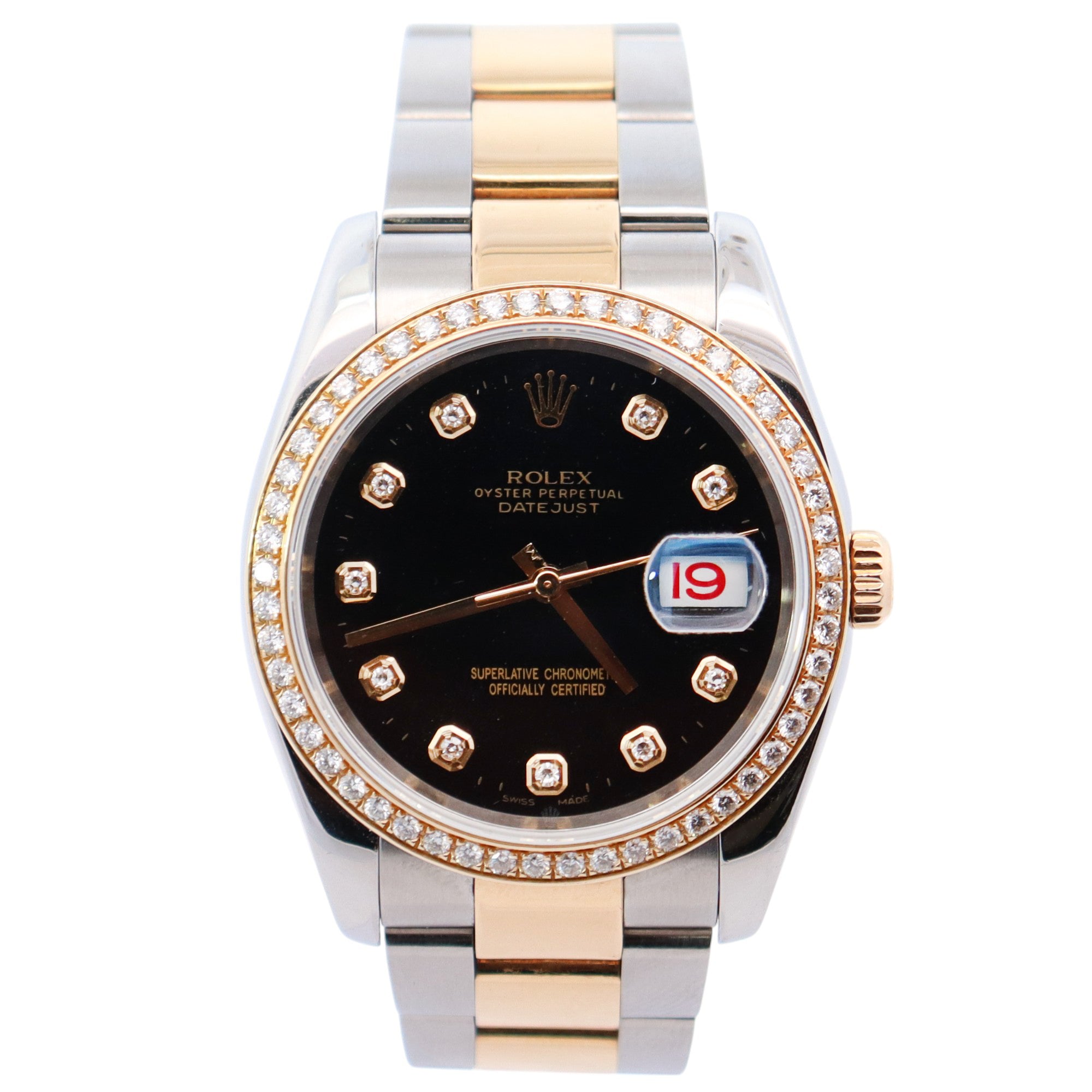 Rolex Datejust 36mm Black Dial Watch Ref# 116203 - Happy Jewelers Fine Jewelry Lifetime Warranty