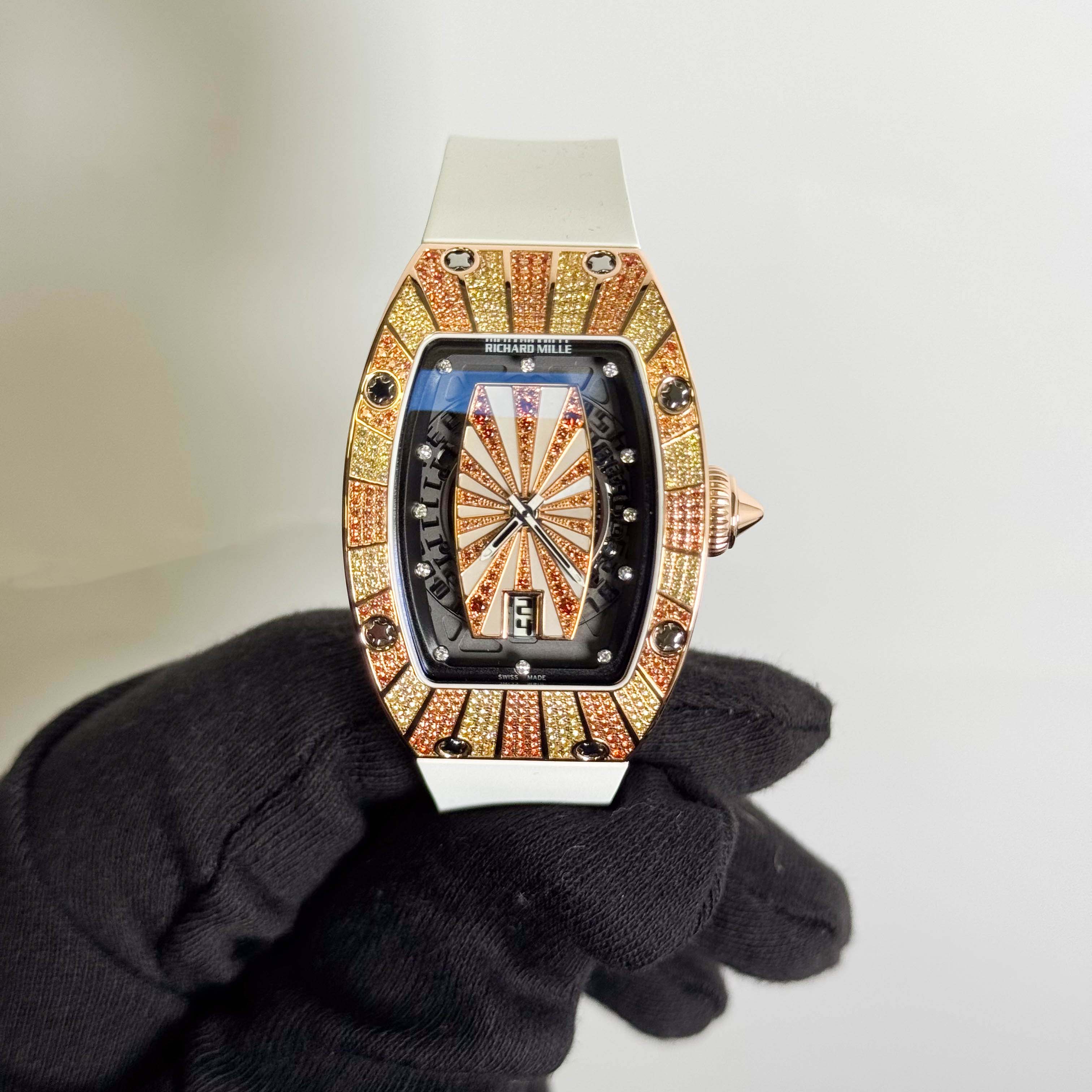Richard Mille RM007 Ladies 45x31mm Skeleton Dial Watch Ref# RM007