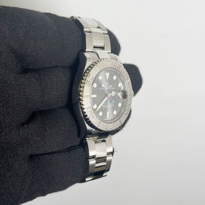Rolex Yacht-Master 37mm Rhodium Dial Watch Ref# 268622