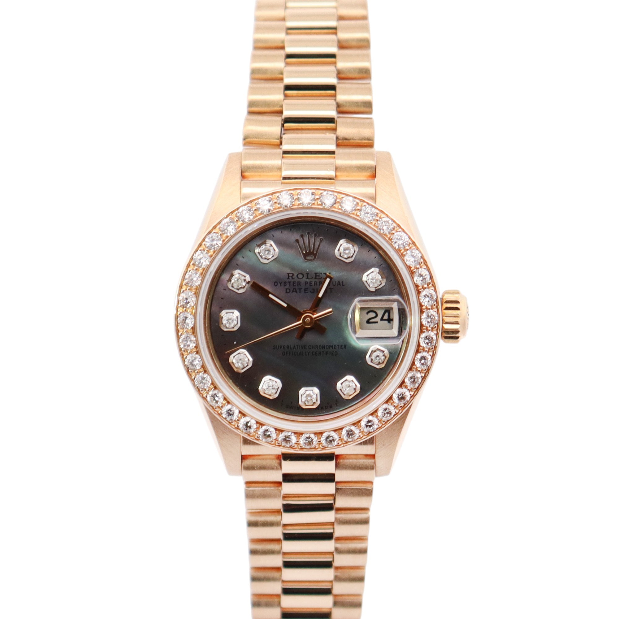Rolex Datejust 26mm MOP Dial Watch Ref# 69178 - Happy Jewelers Fine Jewelry Lifetime Warranty