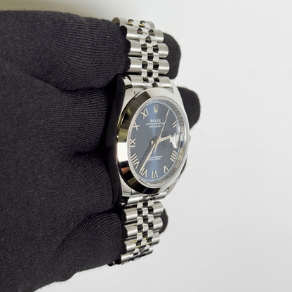 Rolex Datejust 41mm Blue Dial Watch Ref# 126300