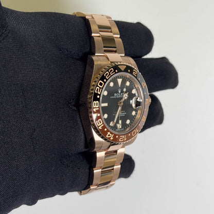 Rolex GMT-Master II 40mm Black Dial Watch Ref# 126715CHNR