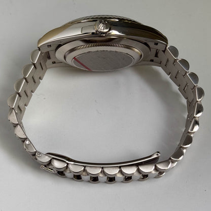 Rolex Day-Date 40mm Blue Dial Watch Ref# 228239