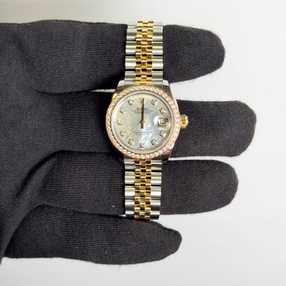 Rolex Datejust 31mm Mother Of Pearl Dial Watch Ref # 279383RBR