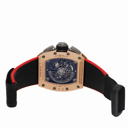 Richard Mille Men’s RM011 "Filipe Massa" Rose Gold 50mm x 40mm Skeleton Dial Watch Reference#  RM011 - Happy Jewelers Fine Jewelry Lifetime Warranty