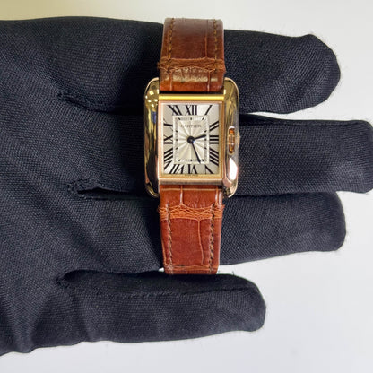 Cartier Tank 30mm Silver Dial Watch Ref# W5310027