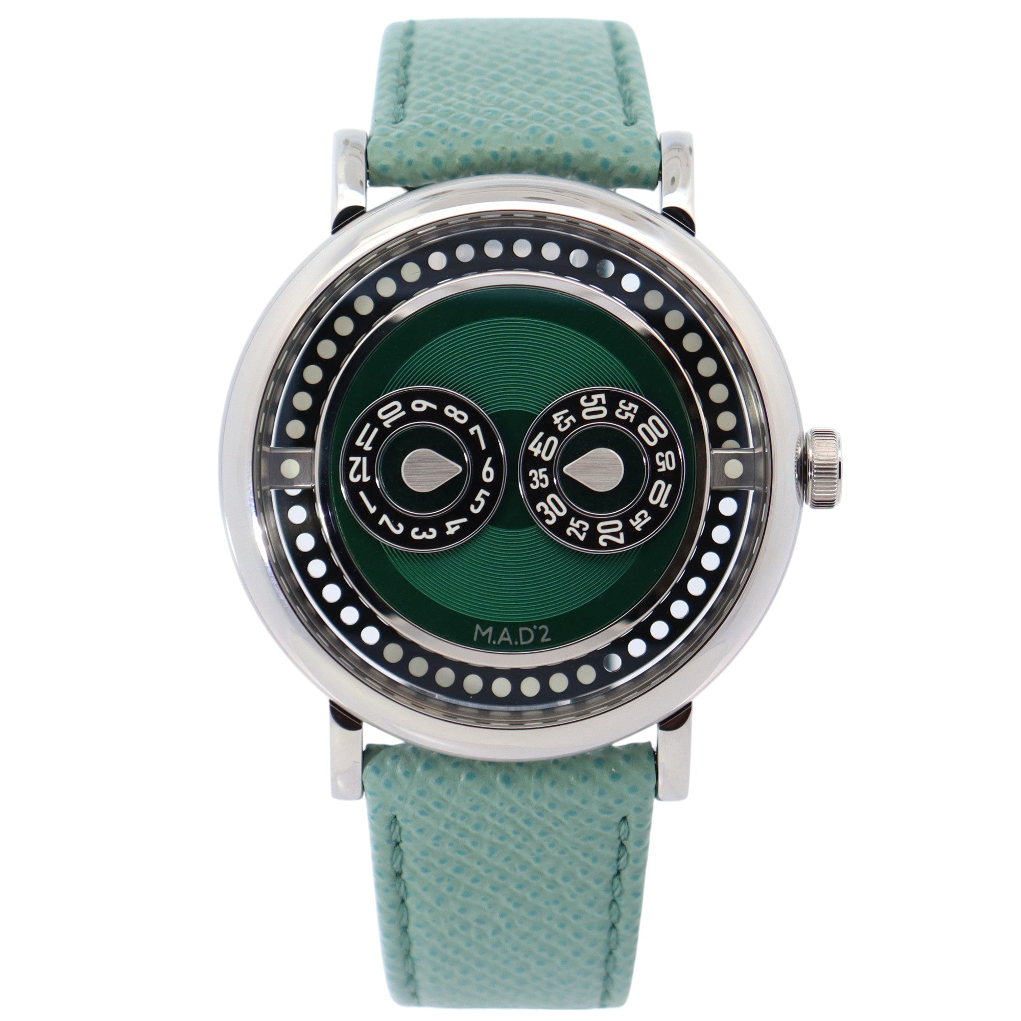 MB&F M.A.D.2 41.5mm Openwork Dial Watch Ref# M.A.D.2 - Happy Jewelers Fine Jewelry Lifetime Warranty