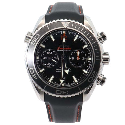 Omega Seamaster 45.5mm Black Dial Watch Ref# 232.32.46.51.01.003 - Happy Jewelers Fine Jewelry Lifetime Warranty