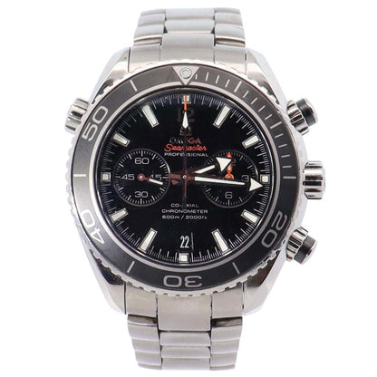 Omega Seamaster 45.5mm Black Dial Watch Ref# 232.30.46.51.01.001 - Happy Jewelers Fine Jewelry Lifetime Warranty