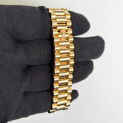 Rolex Day-Date 41mm Champagne Dial Watch Ref# 218238