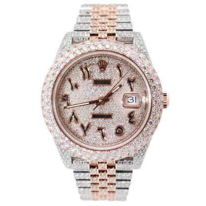 Rolex Datejust 41mm Pave Dial Watch Ref# 126331 - Happy Jewelers Fine Jewelry Lifetime Warranty