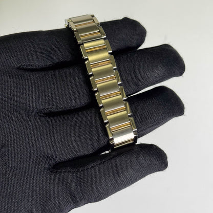 Cartier Tank 20mm Pink Dial Watch Ref# W51027Q4