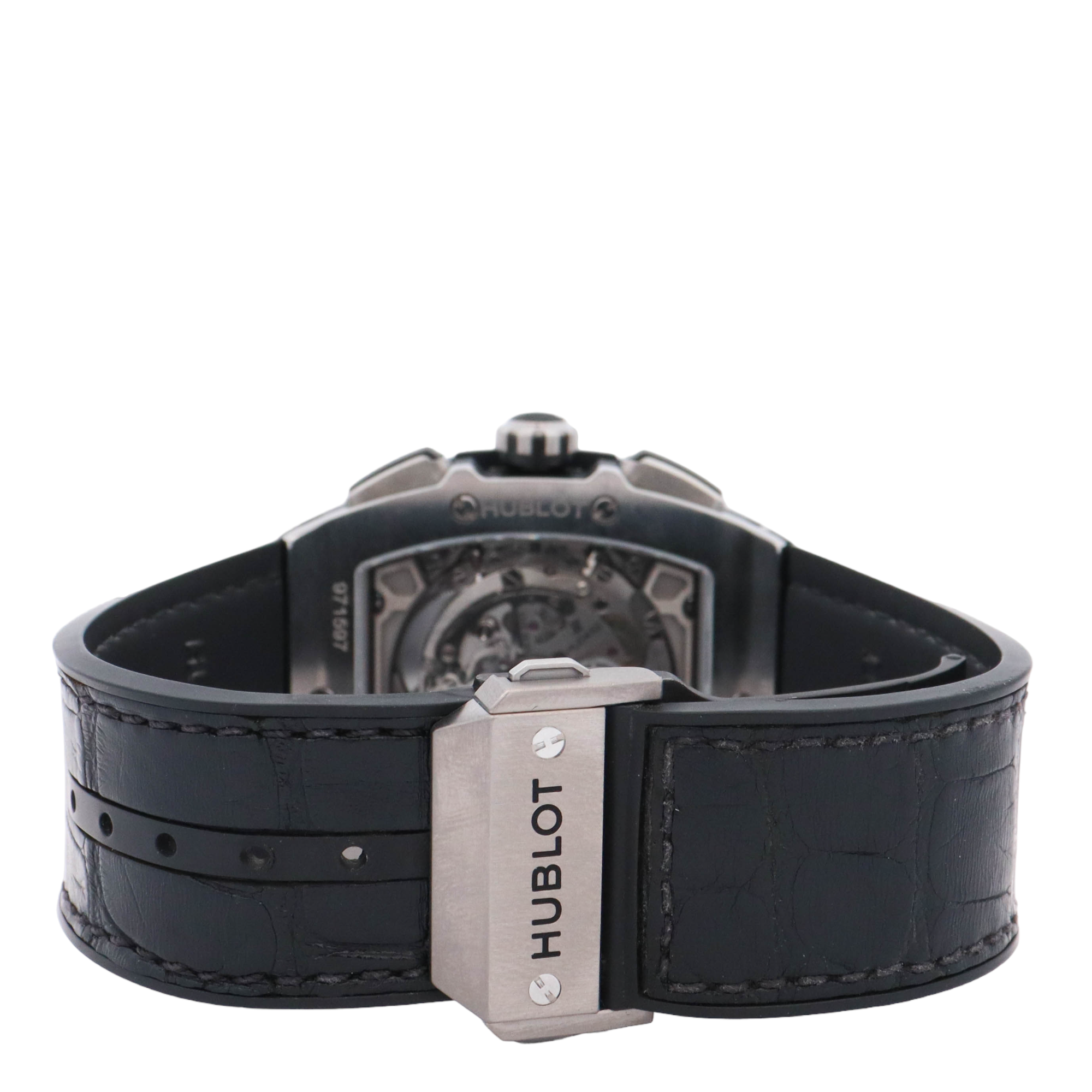 Hublot Spirit of Big Bang Stainless Steel 45mm Skeleton Dial Watch Ref# 601.NM.0173.LR - Happy Jewelers Fine Jewelry Lifetime Warranty