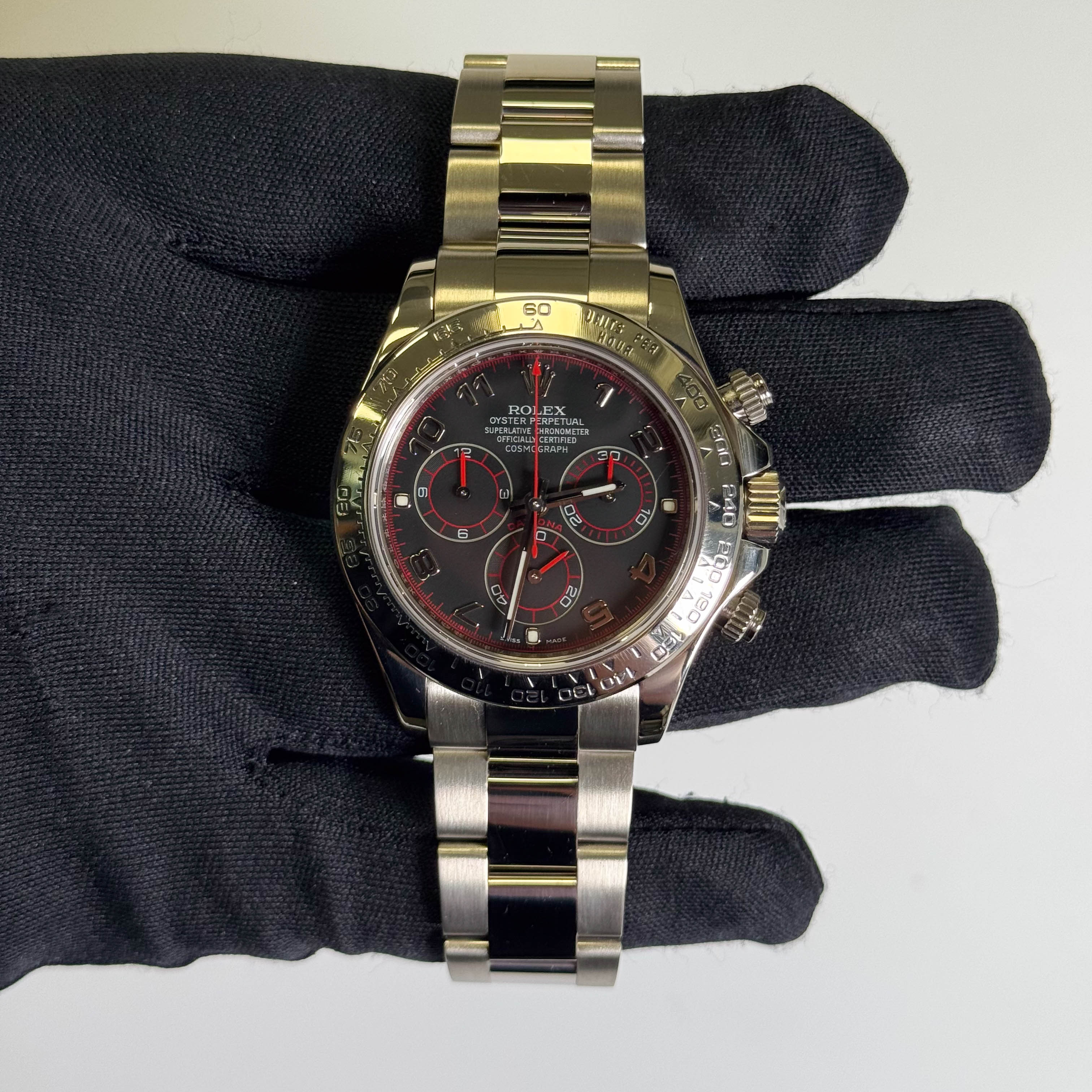Rolex Daytona 40mm Black Dial Watch Ref# 116509