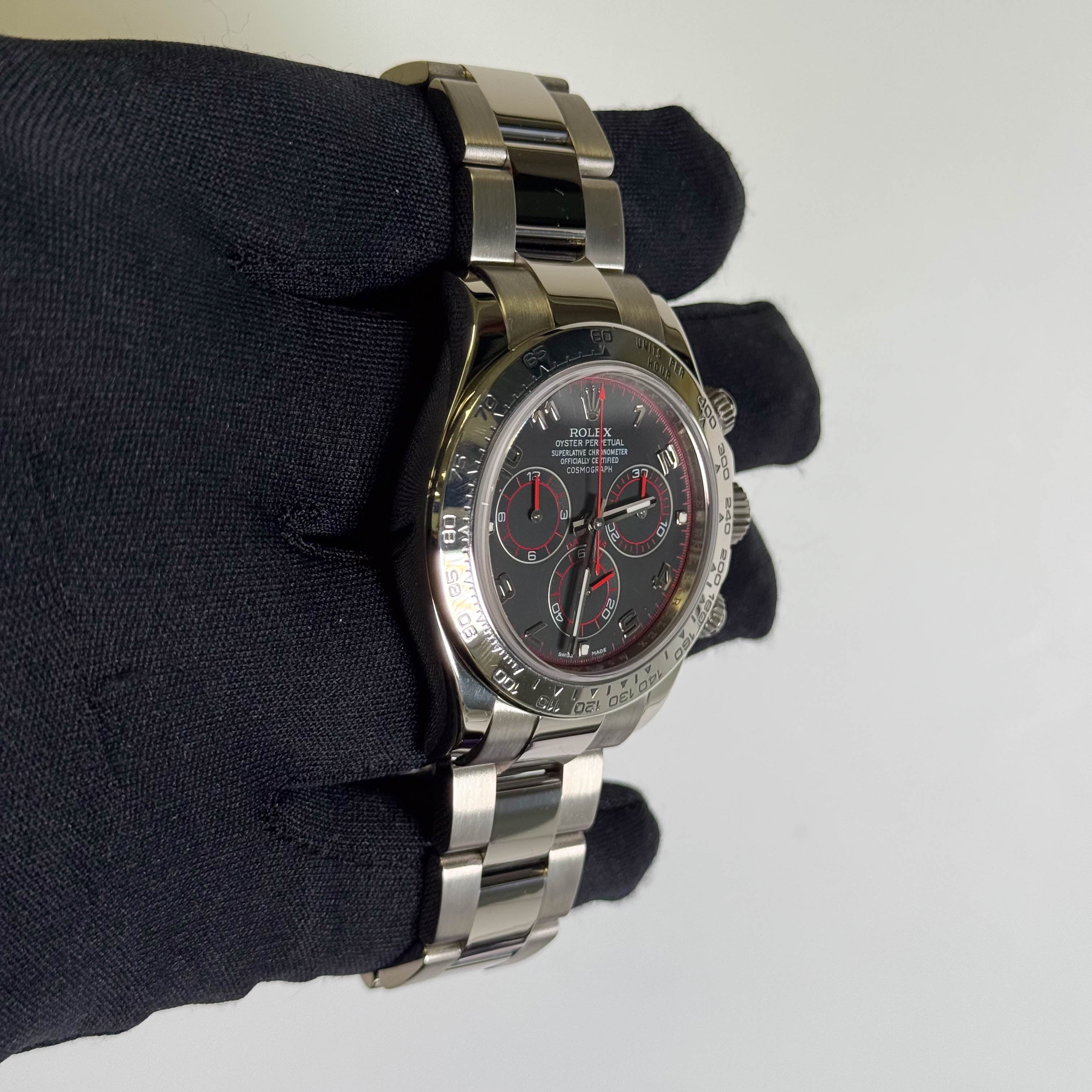 Rolex Daytona 40mm Black Dial Watch Ref# 116509