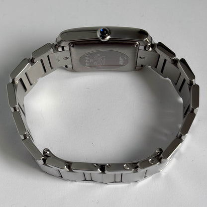 Cartier Tank Francaise 28x32mm Ivory Dial Watch Reference #W51002Q3