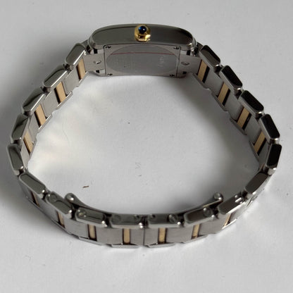 Cartier Tank 20mm White Dial Watch Ref# W51007Q4