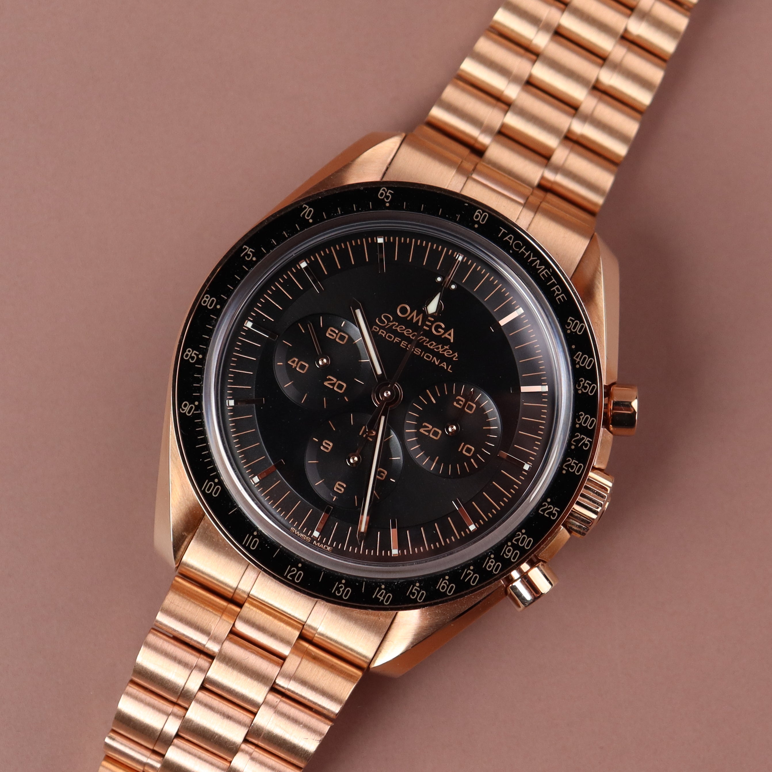 Omega Speedmaster 42mm Black Dial Watch Ref# 310.60.42.50.01.001 - Happy Jewelers Fine Jewelry Lifetime Warranty