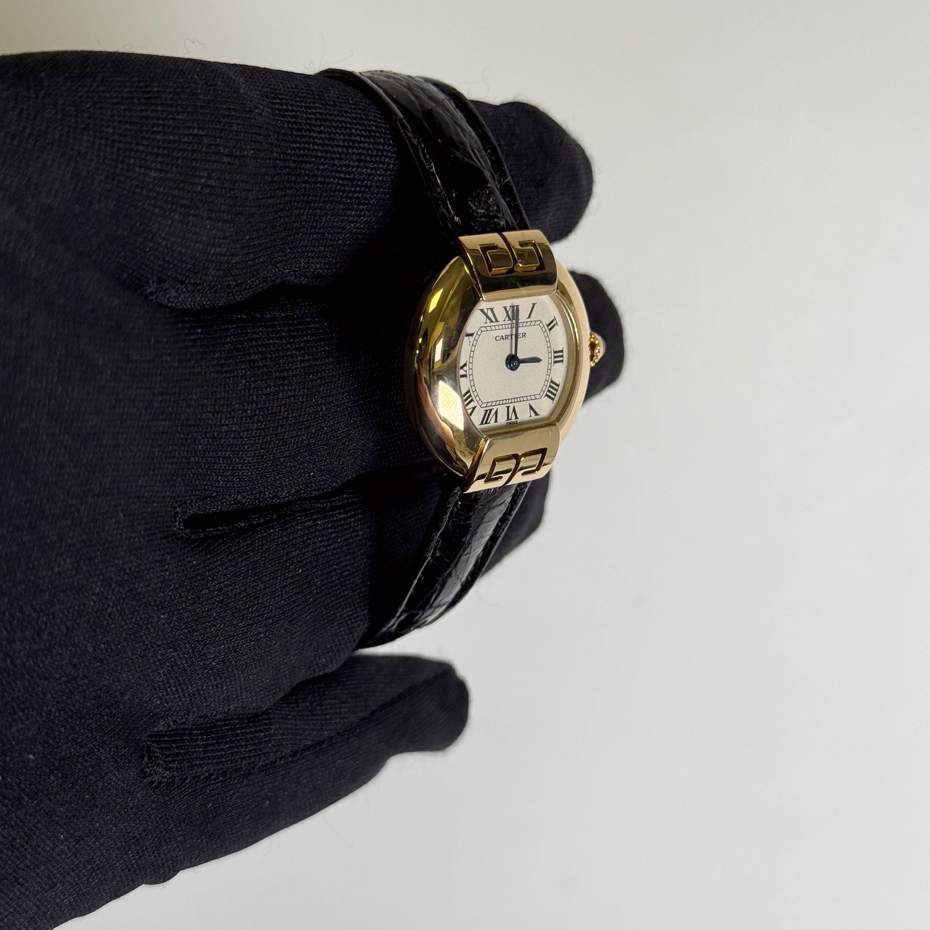 Cartier Ellipse 26mm White Dial Watch Ref# W1513656