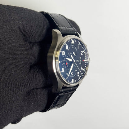 IWC Pilot 43mm Black Dial Watch Ref# IW377701
