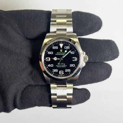 Rolex Air-King 40mm Black Dial Watch Ref# 126900