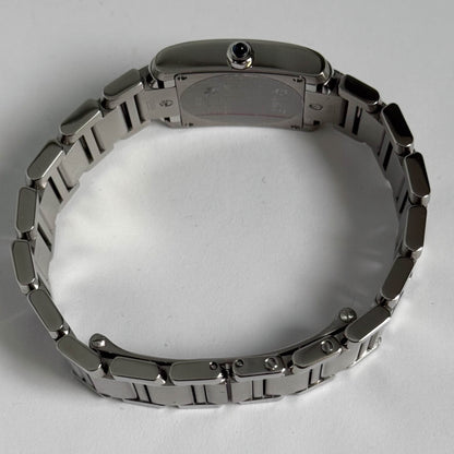 Cartier Tank Francaise 20mm Pink MOP Dial Watch Ref# W51028Q3