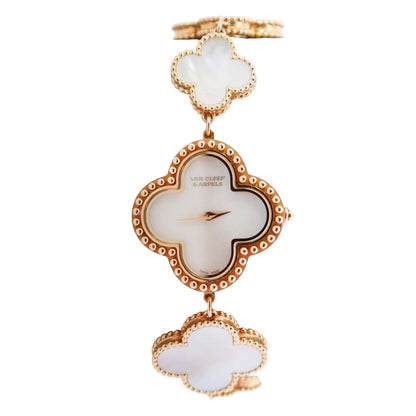 Van Cleef & Arpels Alhambra 26mm MOP Dial Watch Ref# HH46130 - Happy Jewelers Fine Jewelry Lifetime Warranty
