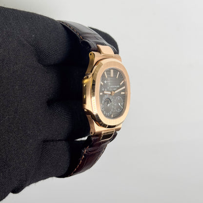 Patek Philippe Nautilus 40mm Grey Dial Watch Ref # 5712R-001