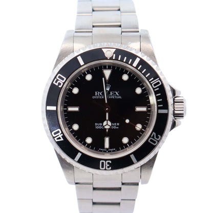 Rolex Submariner 40mm Black Dial Watch Ref# 14060 - Happy Jewelers Fine Jewelry Lifetime Warranty