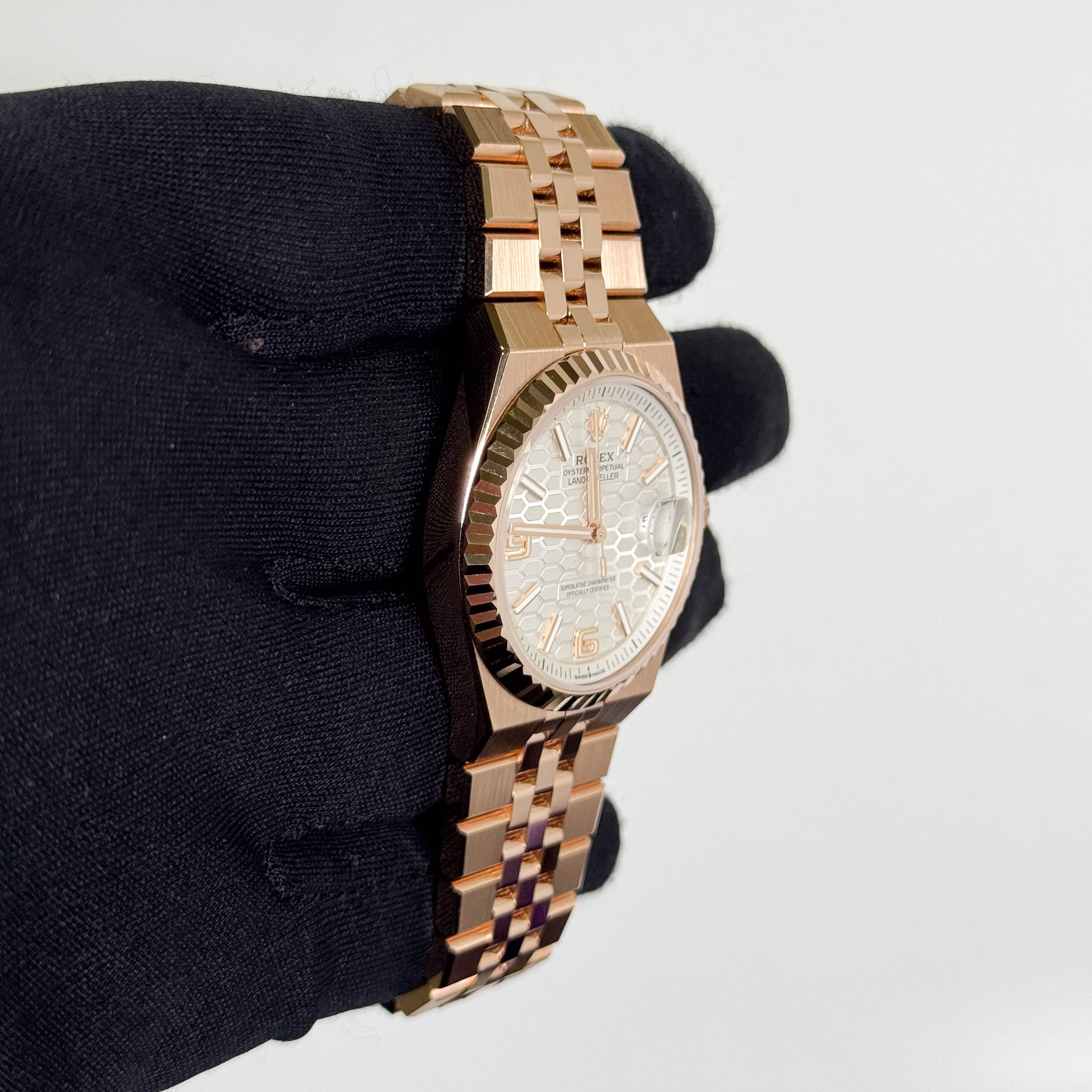 Rolex Land-Dweller 36mm White Dial Watch Ref# 127235 - Happy Jewelers Fine Jewelry Lifetime Warranty