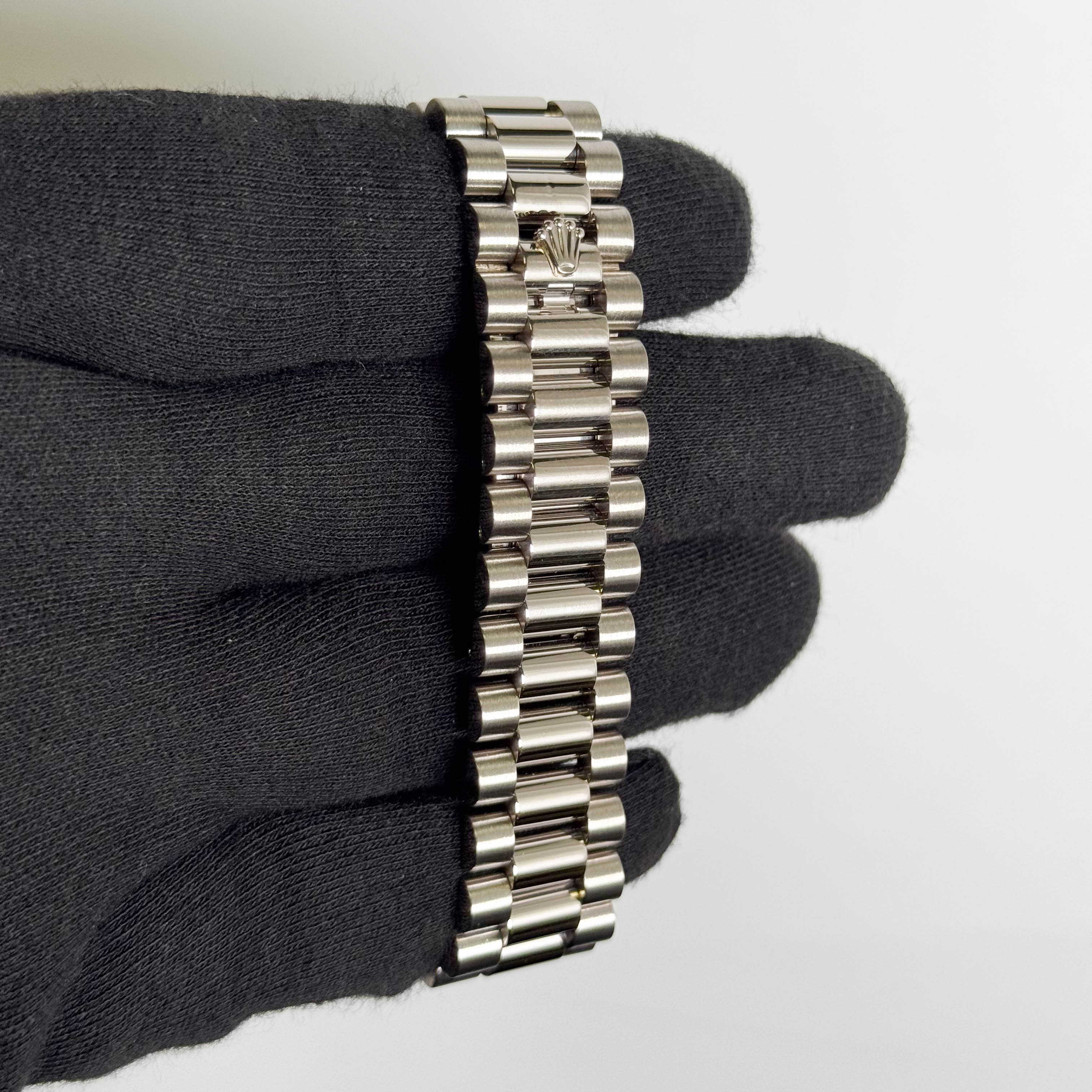 Rolex Day-Date 36mm Silver Dial Watch Ref# 118239