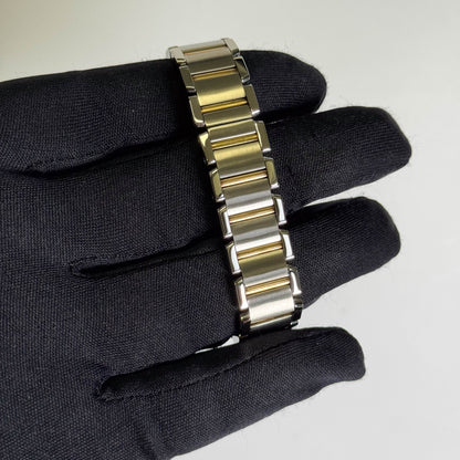 Cartier Tank 20mm Pink Dial Watch Ref# W51027Q4