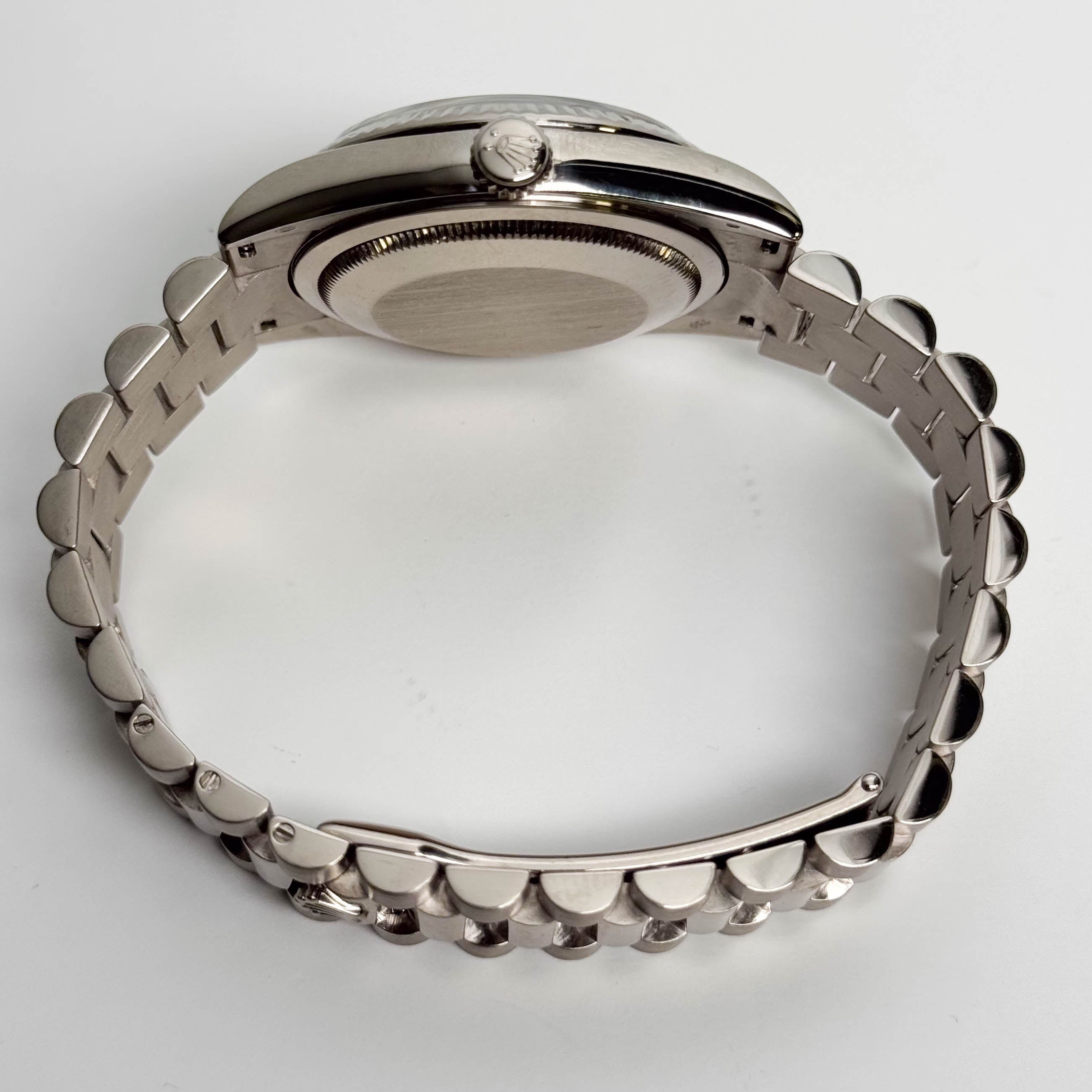 Rolex Day-Date 36mm Silver Dial Watch Ref# 118239