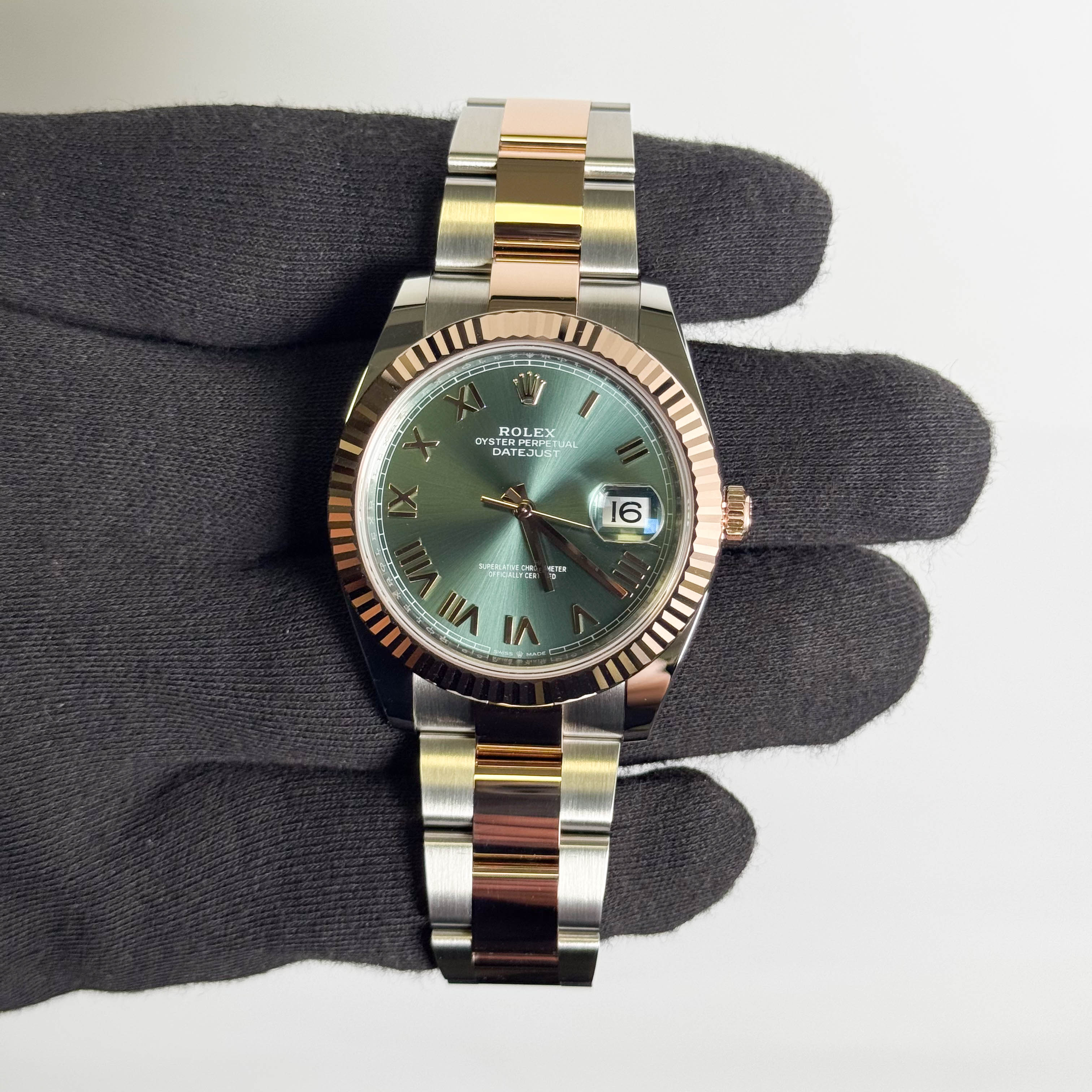 Rolex Datejust 41mm Rhodium Dial Watch Ref# 126331