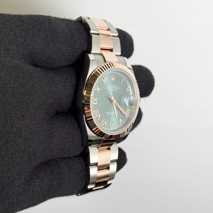 Rolex Datejust 41mm Rhodium Dial Watch Ref# 126331