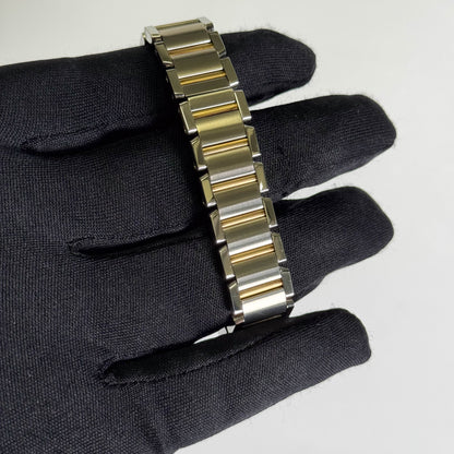 Cartier Tank 20mm White Dial Watch Ref# W51007Q4