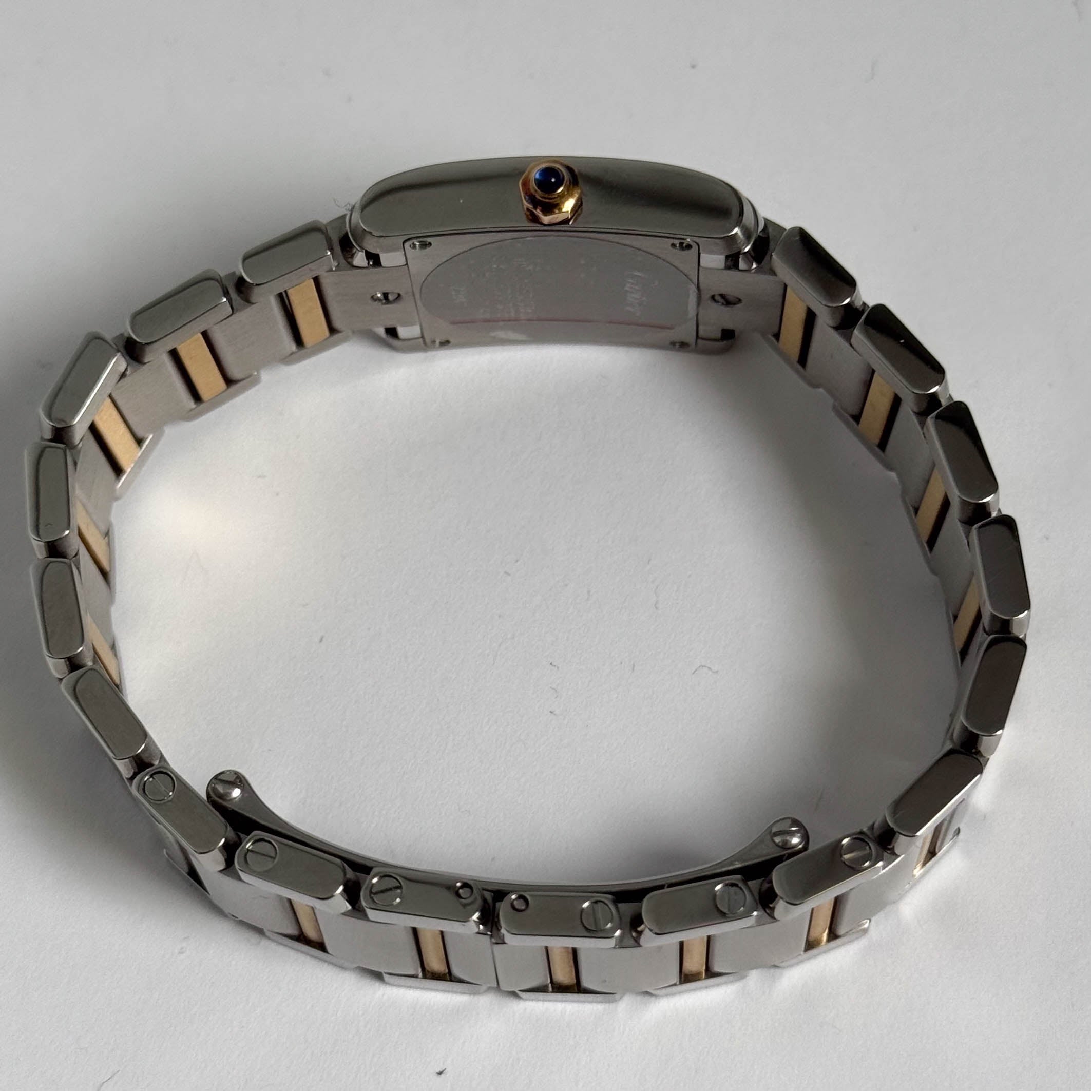 Cartier Tank 20mm White Dial Watch Ref# W51007Q4