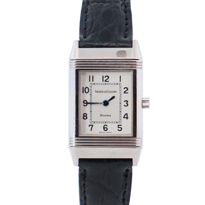 Jaeger-LeCoultre Reverso 20mm Silver Dial Watch Ref# 261.8.86 - Happy Jewelers Fine Jewelry Lifetime Warranty