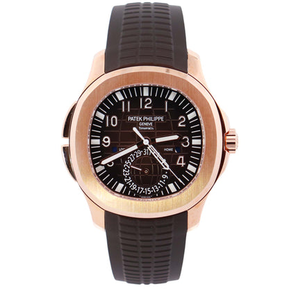 Patek Philippe Aquanaut TIFFANY STAMPED 40mm Brown Dial Watch Ref# 5164R-001 - Happy Jewelers Fine Jewelry Lifetime Warranty
