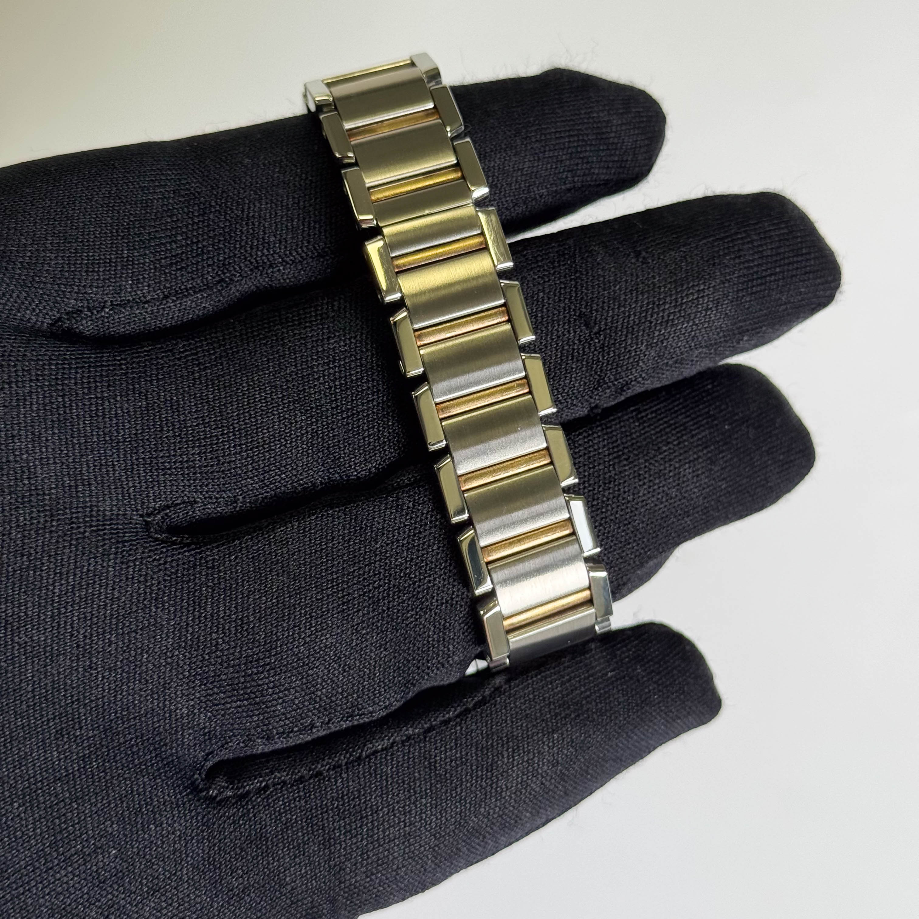 Cartier Tank 20mm White Dial Watch Ref# W51007Q4