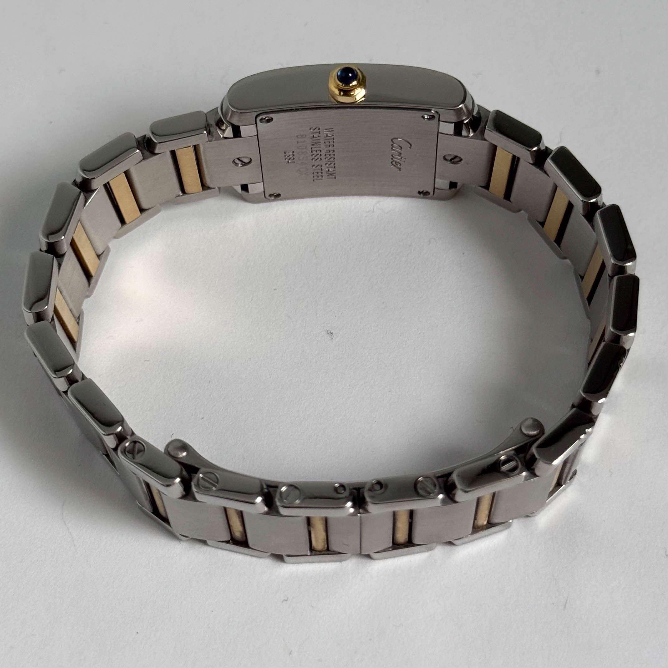 Cartier Tank 20mm White Dial Watch Ref# W51007Q4