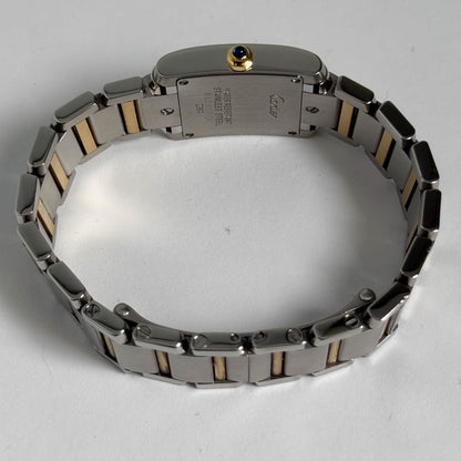 Cartier Tank 20mm White Dial Watch Ref# W51007Q4