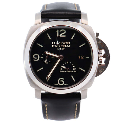 Panerai Luminor 44mm Black Dial Watch Ref# PAM00321 - Happy Jewelers Fine Jewelry Lifetime Warranty