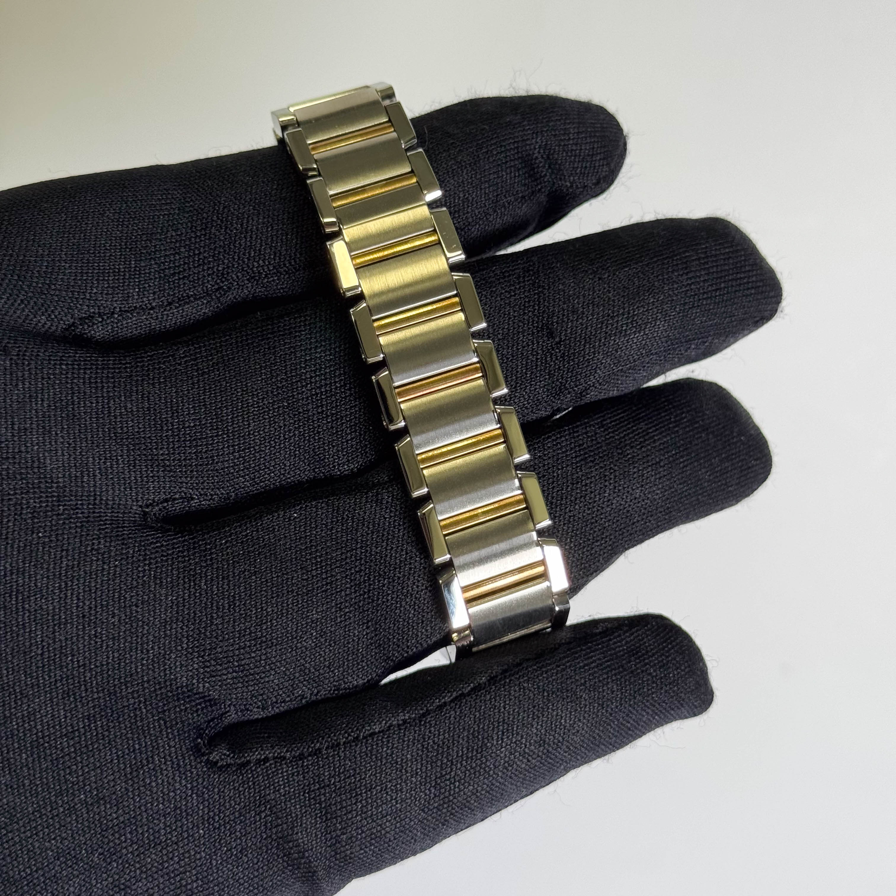 Cartier Tank 20mm White Dial Watch Ref# W51007Q4