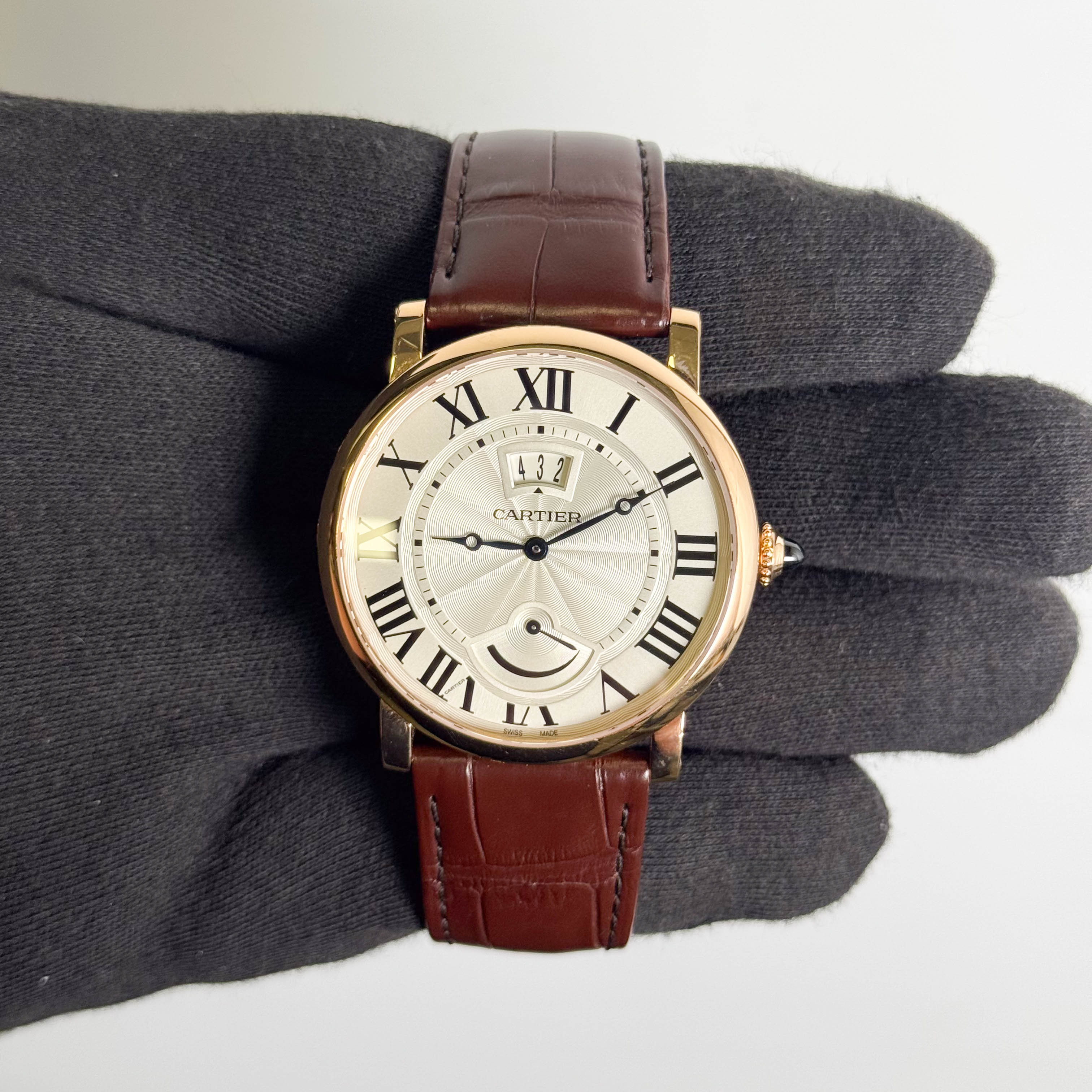 Cartier Rotonde 40mm Silver Dial Watch Ref# W1556252