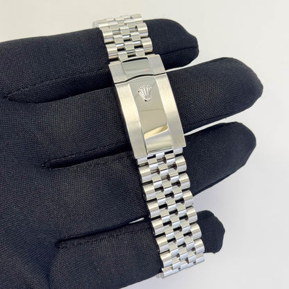 Rolex Datejust 41mm Black Dial Watch Ref# 126300 - Happy Jewelers Fine Jewelry Lifetime Warranty