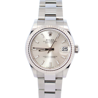 Rolex Datejust 31mm Silver Dial Watch Ref# 278274 - Happy Jewelers Fine Jewelry Lifetime Warranty