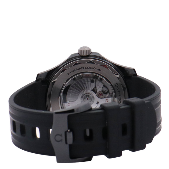 Omega Seamaster 43.5mm Ceramic Black Dot Wave Dial Watch Reference# 210.92.44.20.01.001 - Happy Jewelers Fine Jewelry Lifetime Warranty