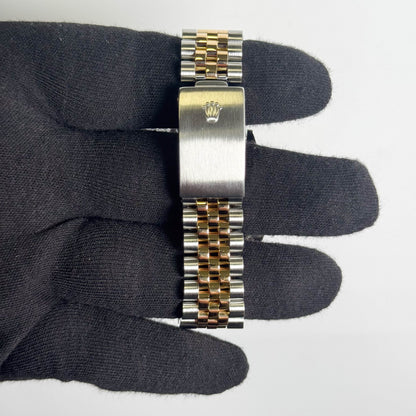 Rolex Datejust 36mm Champagne Dial Watch Ref# 16233